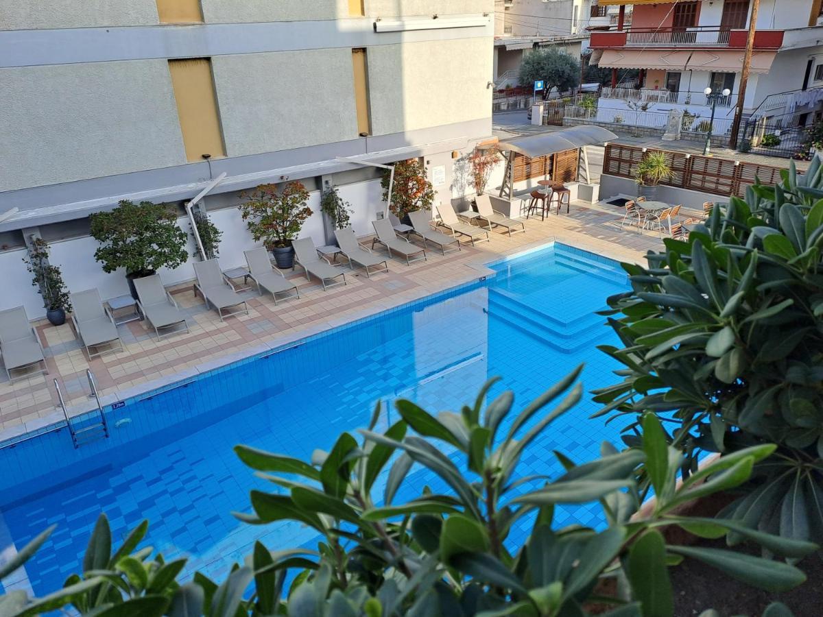 Kronos Hotel Platamonas Bagian luar foto